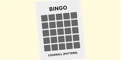 bingo coverall odds.